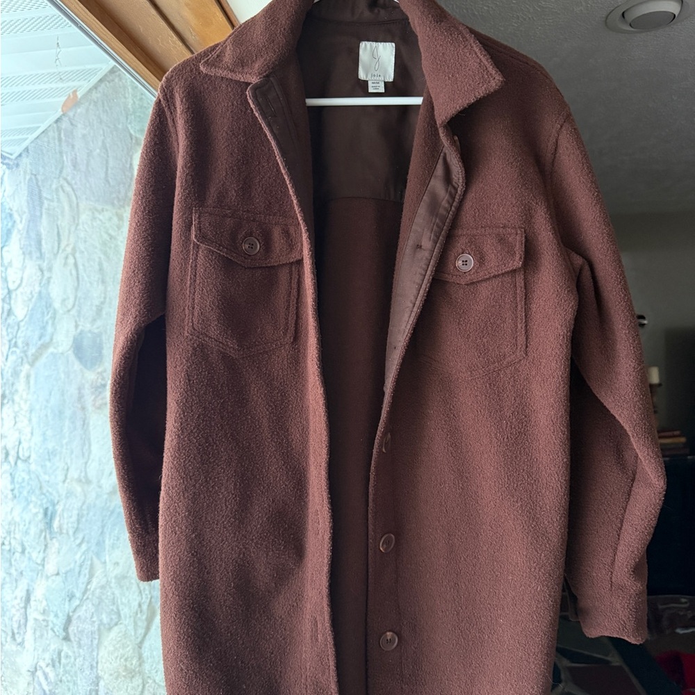 Joie Brown women’s Jacket Shacket